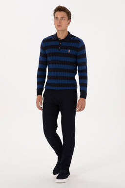 Erkek Lacivert Jogger Fit Kanvas / Chino Pantolon - U.s. polo assn фото 9