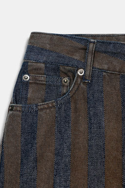 ZW COLLECTION BARREL MID-WAIST JEANS - Zara фото 7