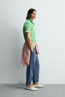 POLO PIQU? REGULAR FIT / Verde manzana - Zara фото 4