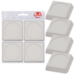 Антивибрационная подставка для стир.машин/холод. 4шт. 6х6х1,5см ПТ76-143