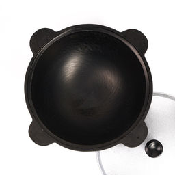 УЦЕНКА Казан чугунный, 6 л, плоское дно, нет крышки