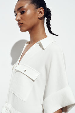 SAFARI SHIRT - Zara фото 13