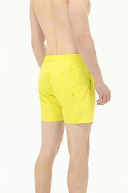 U. S. Polo Assn Мужские неоново-желтые шорты для плавания - U.s. polo assn фото 9