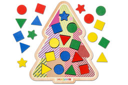 Мозаика Умная елочка. Фигуры