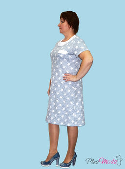 Платье Модель №16 размеры 46-56 - Plusmoda фото 2