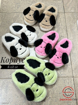 Женские тапочки с ушками