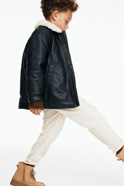 Pantalon en pana de algodon - H&m фото 3