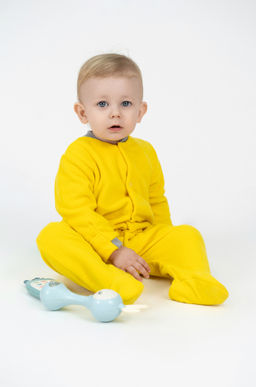 Комбинезон ясельный флисовый бирюза - Утенок фото 37