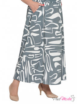 Юбка Модель №1978 размеры 44-84 - Plusmoda фото 6