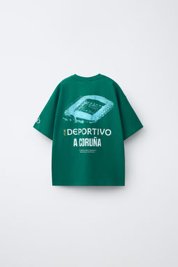 CAMISETA ESTAMPADO RC DEPORTIVO DE A CORU?A / Verde