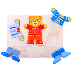 Пазл-вкладыш Давай переоденемся - Щепочка фото 2