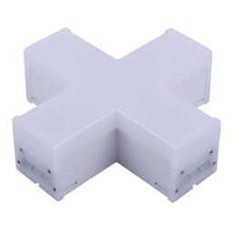 ULO-N11X-12W/6500K IP40 WHITE Светильник светодиодный X-образный. Белый свет (6500K). 1200Лм. Алюминий. Цвет белый. TM Uniel