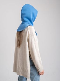 Капор трикотажный голубой - Yollochka фото 6