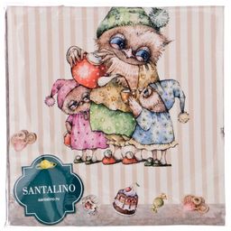 НАБОР САЛФЕТОК ИЗ 2-Х ШТ СОВУШКИ,40Х40СМ, 100 - Lefard фото 2