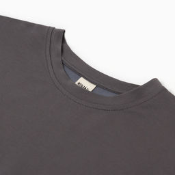 Футболка укороченная женская MINAKU OVERSIZE FIT, графит, размер 50