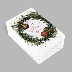 Набор подарочных коробок 6 в 1 С новым годом, 20?12.5?7.5 32.5?20?12.5 см