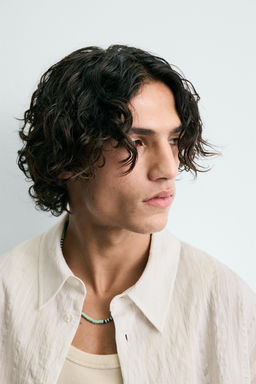 STRIPED TEXTURED FLOWING SHIRT - Zara фото 14