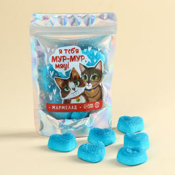 Мармелад сердечки Мур-мур, 65 г.