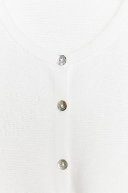 KNIT PEPLUM TOP - Zara фото 9