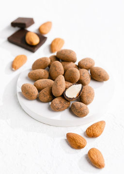 ? Миндаль в горьком шоколаде без сахара с корицей, 60 г - Сибирский кедр фото 2