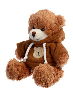 Мягкая игрушка «Милый мишка» в кофте, 15 см