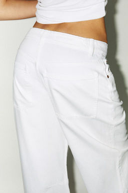 TRF BAGGY BALLOON MID-WAIST JEANS - Zara фото 47