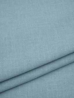 Конопля с хлопком-диагональ цв.Св.бирюзово-серый, ш.1.4м, конопля-80%, хлопок-20%, 246гр/м.кв - Купава фото 4