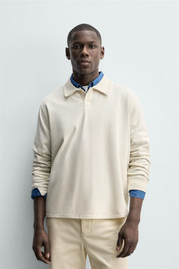 POLO REGULAR FIT / Blanco roto - Zara фото 2