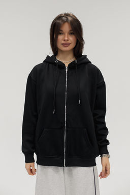 Худи на молнии с капюшоном