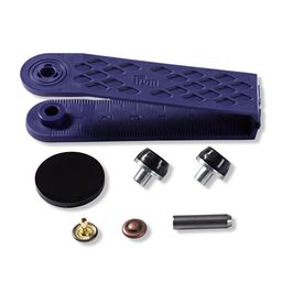 PRYM 403102 Хольнитены латунь d 9 мм 24 шт черный/состар.медь