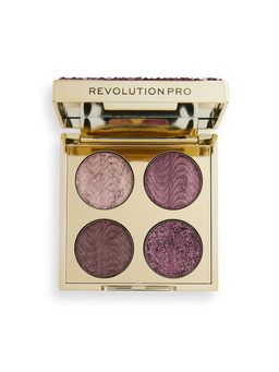 Revolution PRO Палетка теней для век Crystal Eye Quad, Pink Topaz фото 2