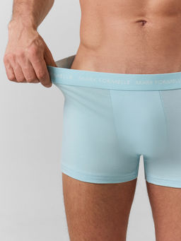 Цена за 2 штуки! Трусы боксеры мужские голубые