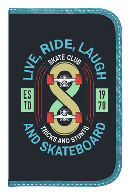 Пенал 1 секц. бол. Schoolformat SKATE NON-STOP 190х90 софттач