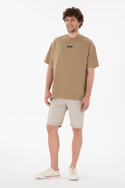 Erkek Oversize Fit Bisiklet Yaka Haki Ti__rt Sepette S_rpriz _ndirim - U.s. polo assn фото 5