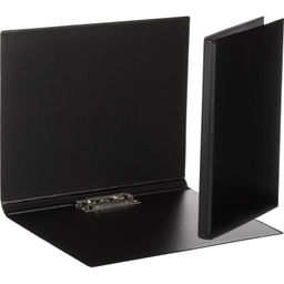 Папка с зажимом черная Дания-Россия