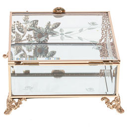 Шкатулка, L15,5 W15,5 H8 см - Remeco фото 4