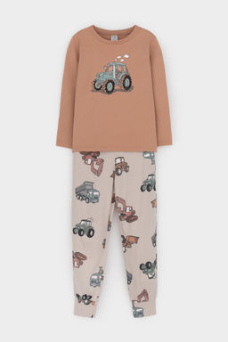 К 1606/пралине,тракторы пижама д/дет яс