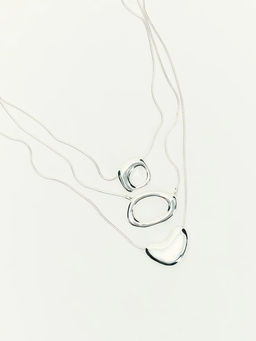 Украшение на шею многослойное / Zarina  фото 4