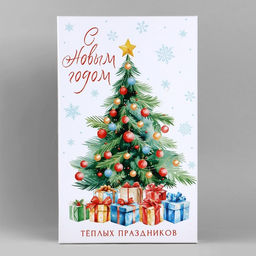 Коробка новогодняя подарочная Тёплых праздников, 32.5 х 20 х 12.5 см - Дарите счастье фото 3