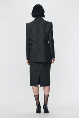 DOUBLE-BREASTED BLAZER WITH WOOL SOSHIOTSUKI X ZARA  фото 12