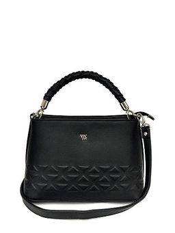 Сумка женская кросс-боди эко-кожа 42-148-1 цвет черный