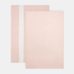 Набор полотенец «Этель», 2 шт., пудровый, 100% хлопок, 163 г/м²