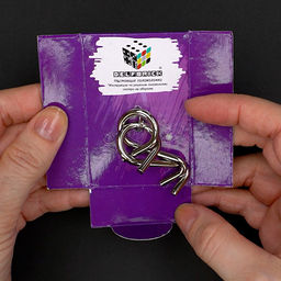 DELFBRICK DLM-14 Головоломка металлическая 1 шт Петельки 2 элемент