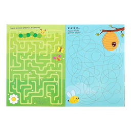 Набор многоразовых книжек Напиши и сотри. Играем в дороге, 4 шт. по 12 стр + 2 маркера - Буква-ленд фото 3