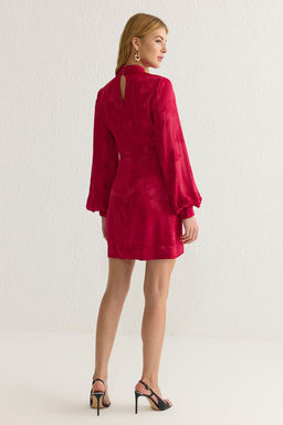 TRENDYOLMILLA Siyah Animal A Kesim Mini Dokuma Elbise TWOAW25EL00475  фото 10