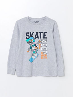 Bisiklet Yaka Erkek ?ocuk Pijama ?st