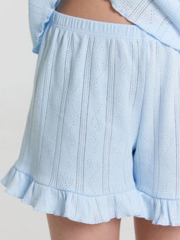 Комплект домашний для девочек голубой - Mark formelle фото 8