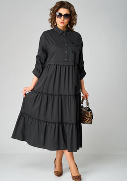 Платье EVA GRANT 7176В черный