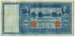 100 марок 1910 года Германия