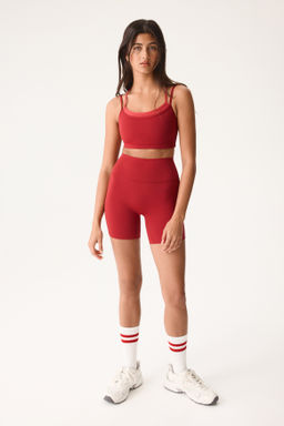 Mallas de ciclista High Waist con SculptMove - H&m фото 5